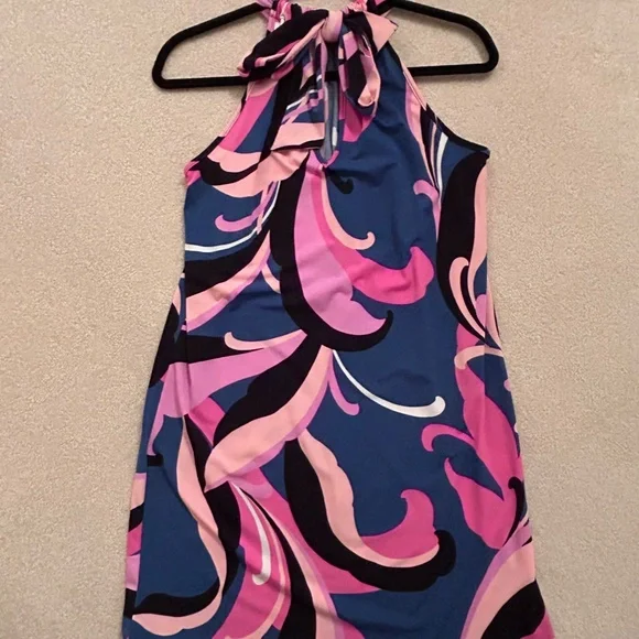 Trina Turk Halter and tie back Mini Dress - Picture 3 of 3